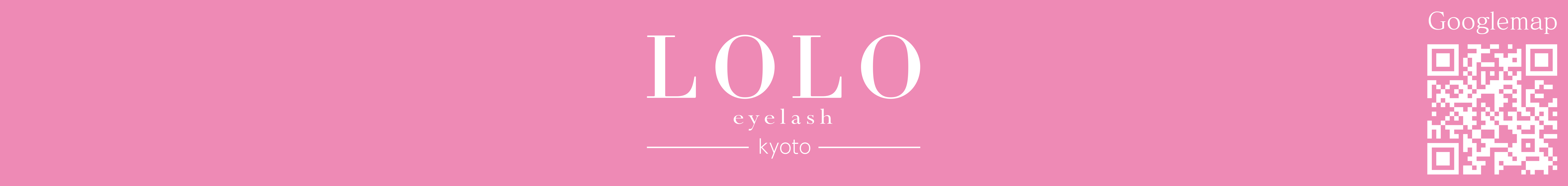 LOLO eyelash kyoto logo